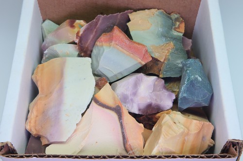 Polychrome jasper natural - 1, lb