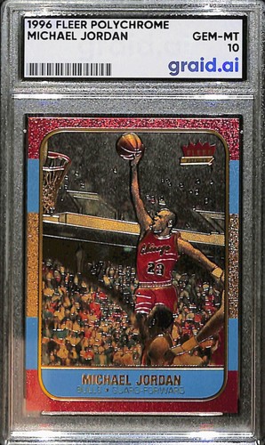 1996 fleer polychrome michael - 1996,