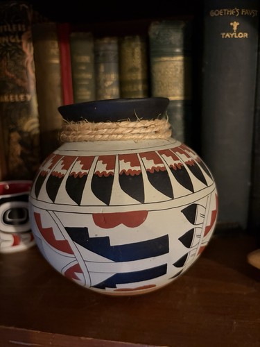 Hopi tewa polychrome pottery - hopi-tewa,