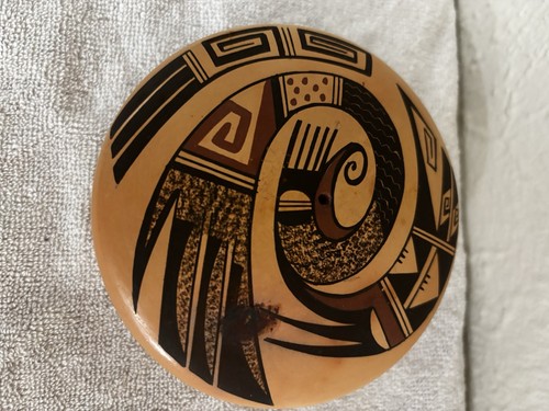 Authentic hopi polychrome seed - polychrome,