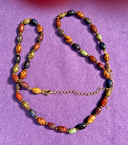 Natural polychrome stone