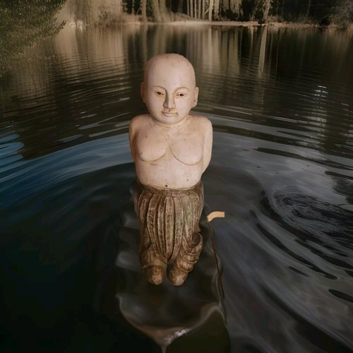 Antique large chinese child - antique,
