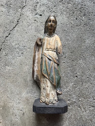 Antique folk art spanish hand - art,