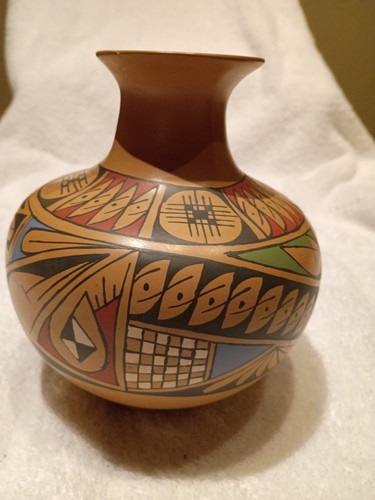 Vintage mata ortiz polychrome - vintage,