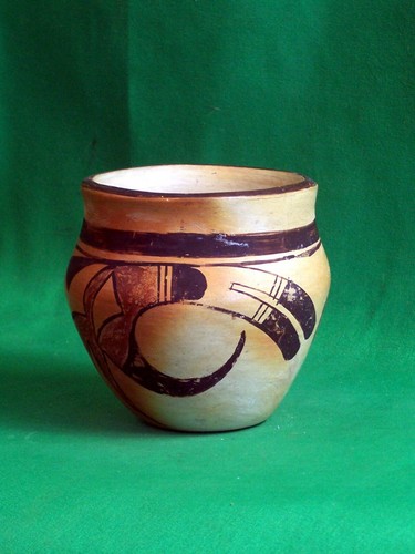 Hopi polychrome jar - hopi,