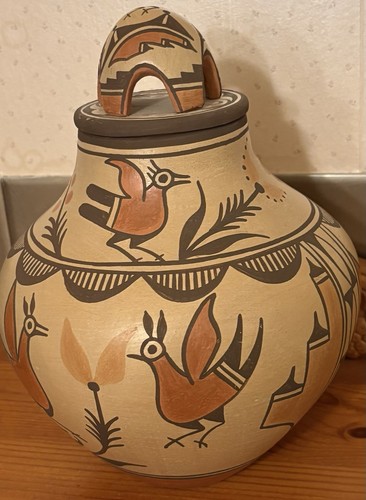 Vintage zia pueblo polychrome - zia,