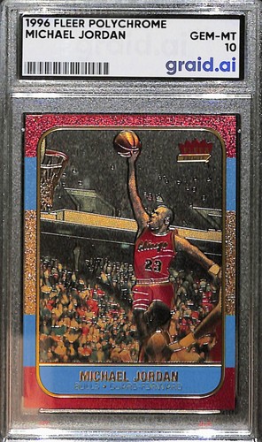1996 fleer polychrome - fleer, michael