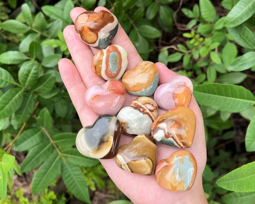 Polychrome jasper crystal - polychrome,